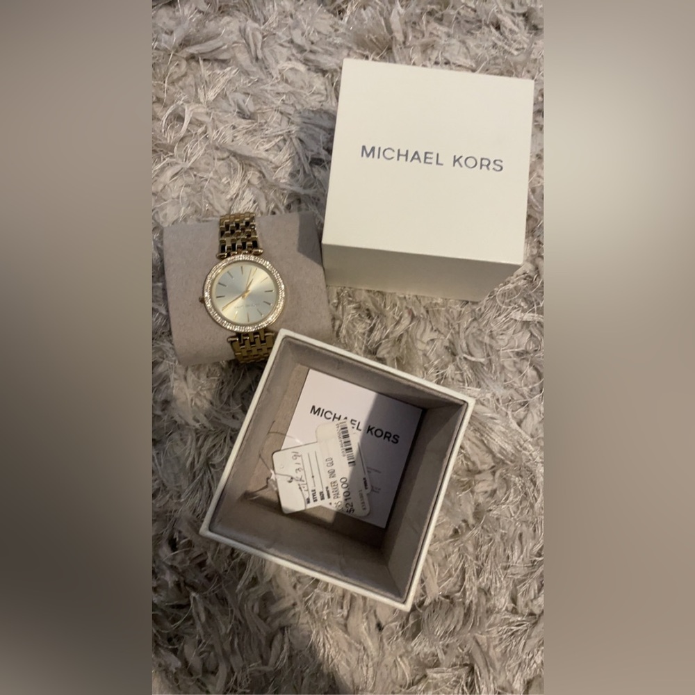 Unisex Michael Kors Gold Watch